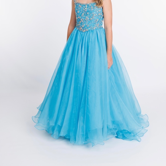 Jonathan Kayne/Sugar Kayne Girls Pageant Dress - Picture 2 of 5